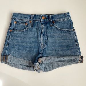 Madewell High Rise Denim Shorts